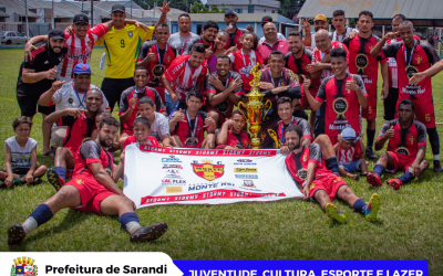 Departamento de Esportes realiza final da Taça Sarandi de Futebol de Campo